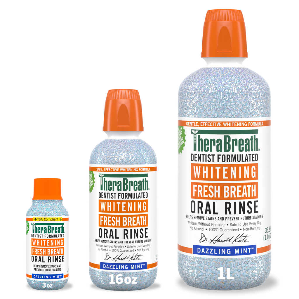 Whitening Fresh Breath Oral Rinse - Dazzling Mint