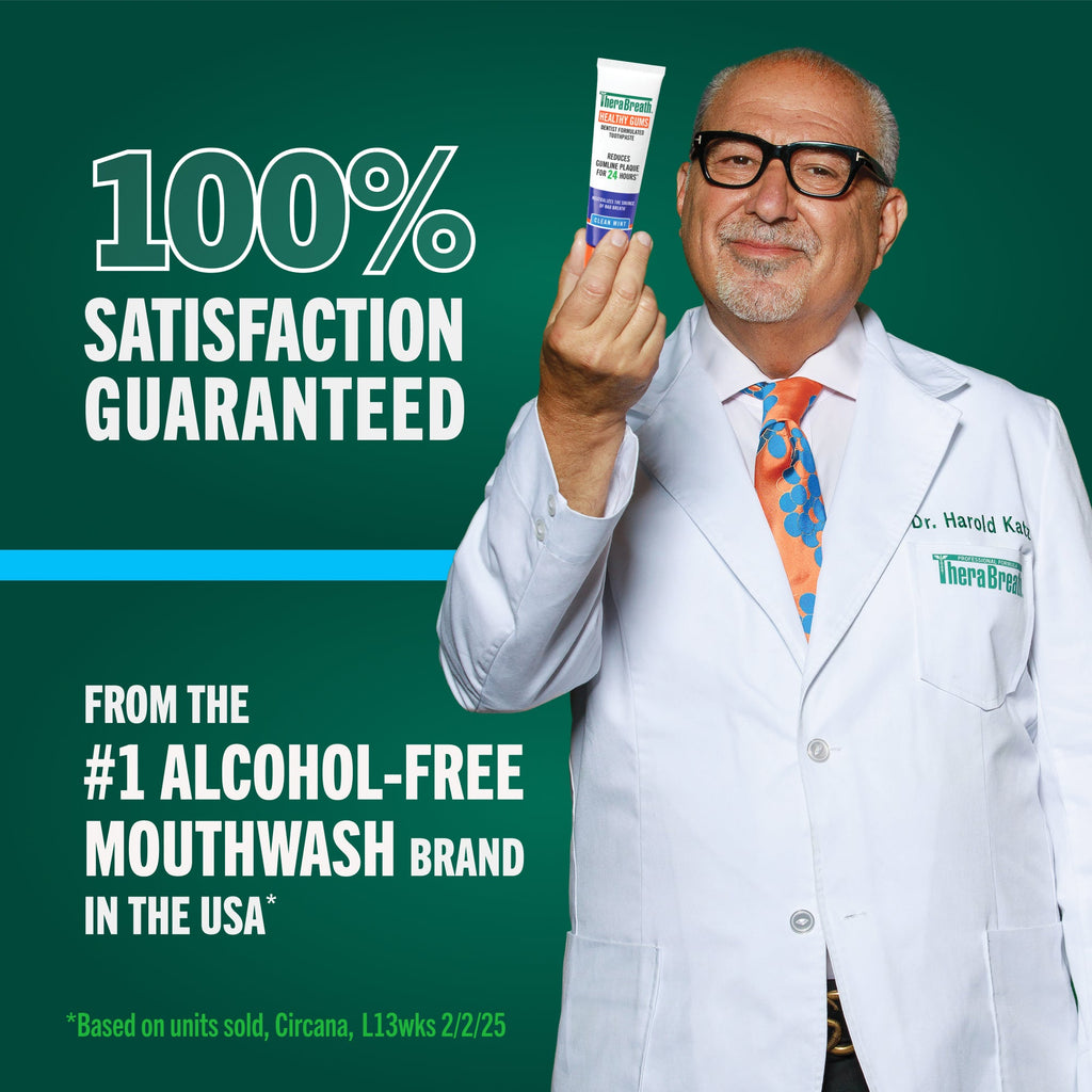 TheraBreath Deep Clean Toothpaste, Helps Fight Bad Breath, Fresh Mint