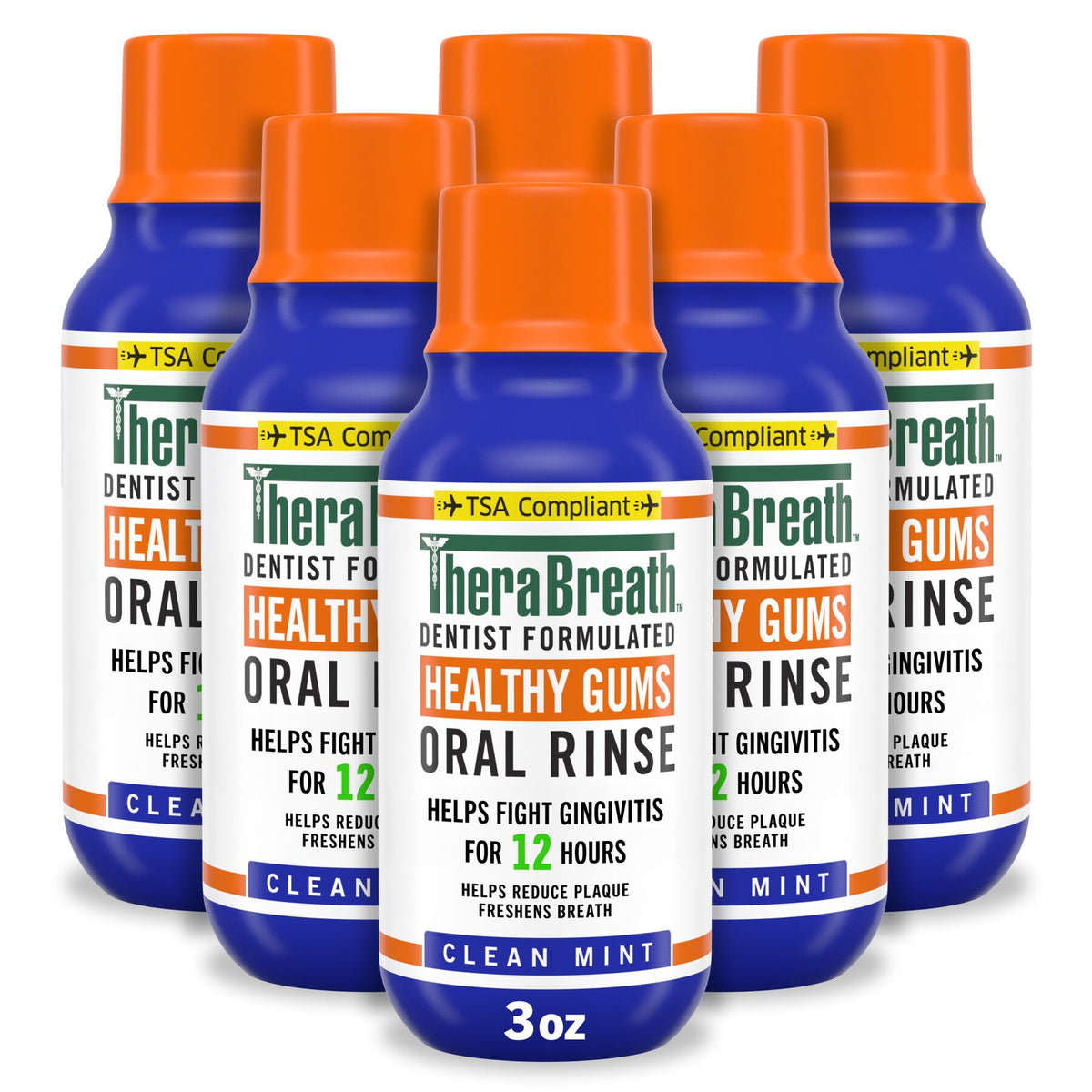 Healthy Gums Oral Rinse w/ Added CPC - Clean Mint